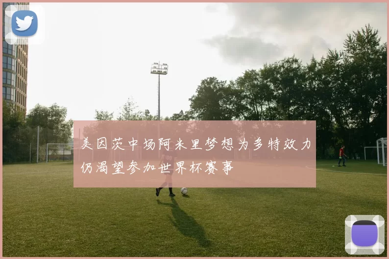 美因茨中场阿米里梦想为多特效力仍渴望参加世界杯赛事