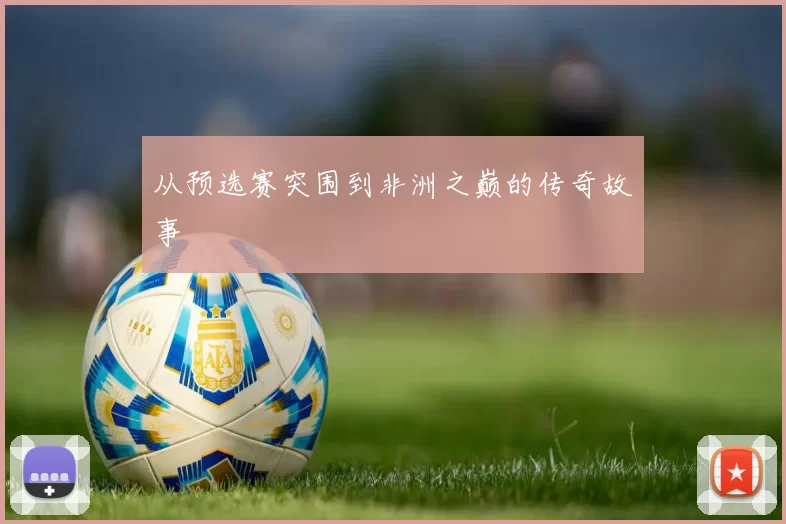 从预选赛突围到非洲之巅的传奇故事