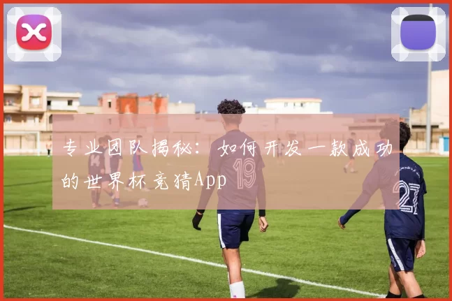 专业团队揭秘:如何开发一款成功的世界杯竞猜App