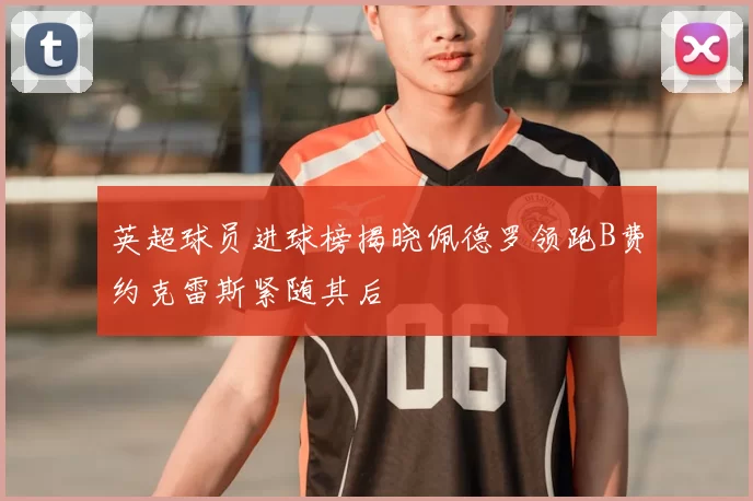 英超球员进球榜揭晓佩德罗领跑B费约克雷斯紧随其后